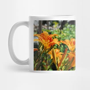 Wild Orange Lilies Mug